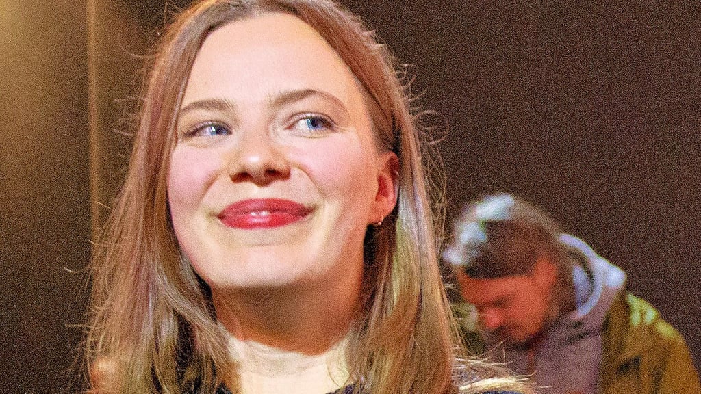 Die Schauspielerin Saskia Rosendahl im Puschkino Halle