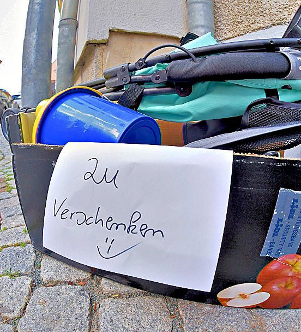 Verschenkekisten können auch zum Problem werden.