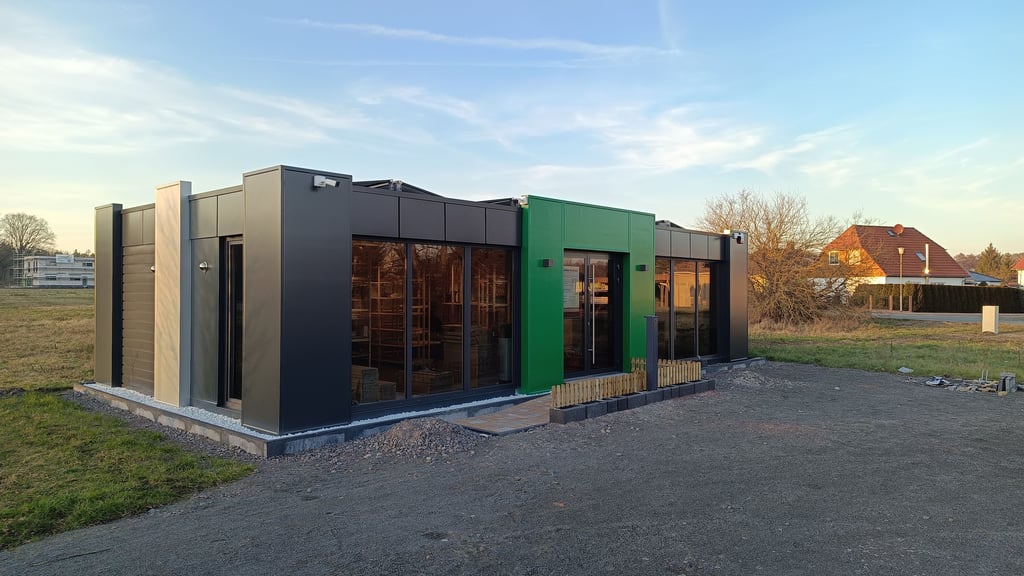 Einkaufen im Containersoll wie in Burgkemnitz bald auch in Rösa möglich sein.