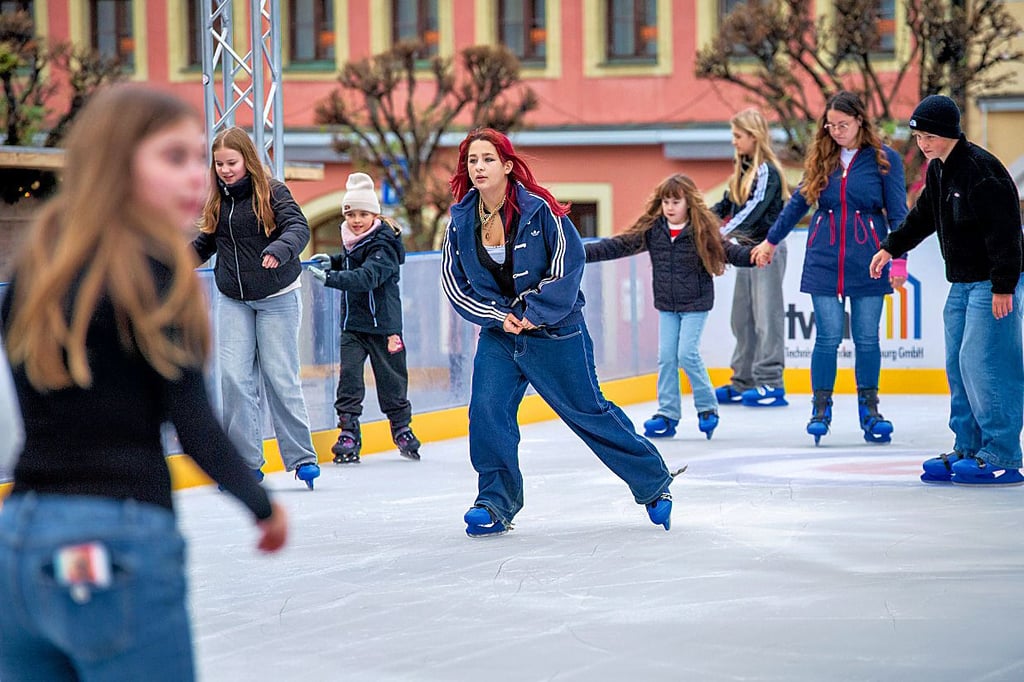 Gleich nach dem Start wurden die ersten Runden gedreht.
