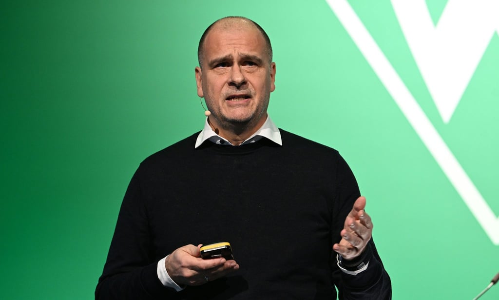 Kann sich den Verkauf weiterer Anteile vorstellen: Werder Bremens Geschäftsführer Klaus Filbry. (Archivfoto)