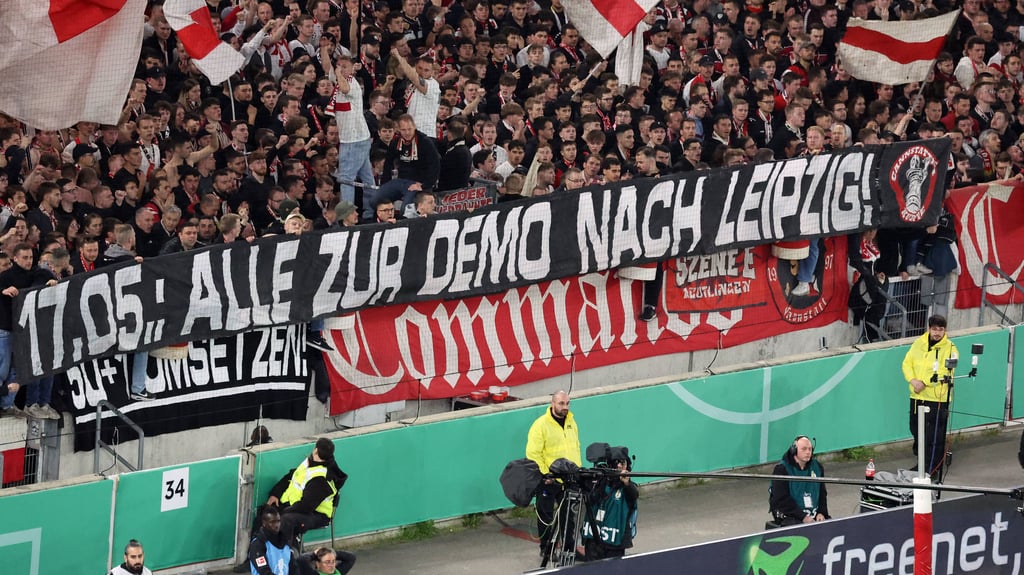 Ein Aufruf zu einer Demo in Leipzig (Symbolfoto).
