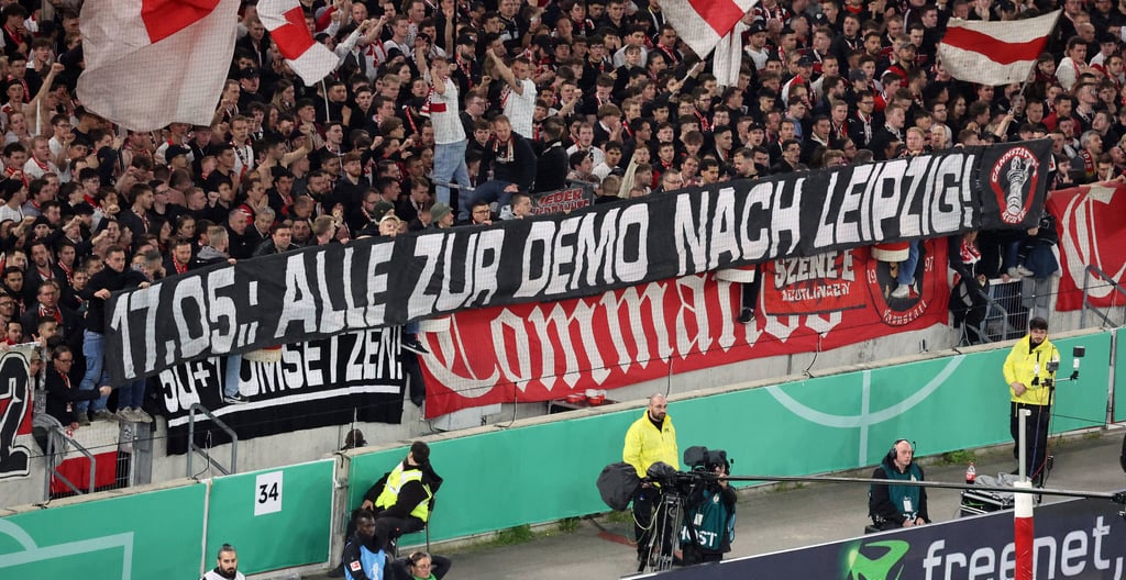 Ein Aufruf zu einer Demo in Leipzig (Symbolfoto).