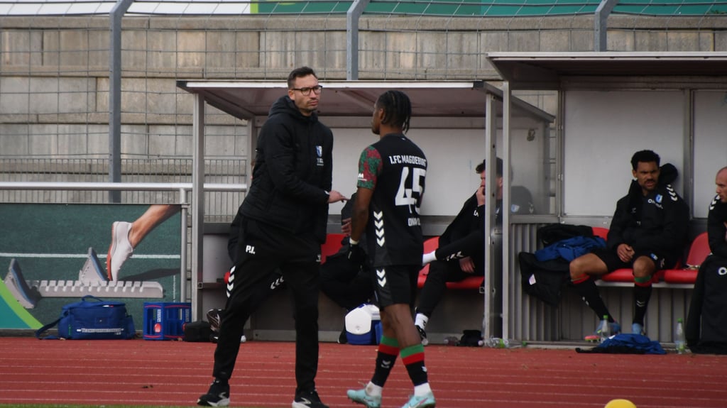 Auch Ado Onaiwu enttäuschte das Trainerteam des 1. FC Magdeburg um Pascal Ibold.