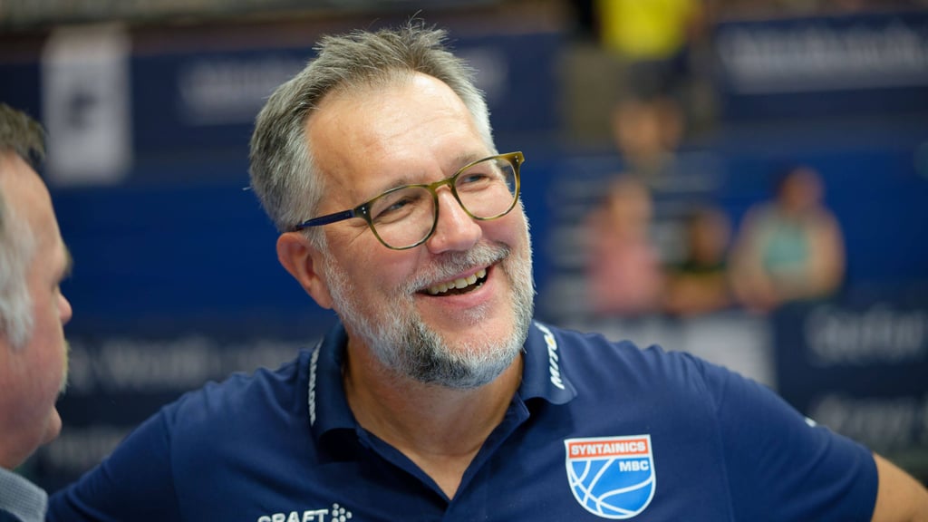 Silvano Poropat hat gut lachen: Der Syntainics MBC ist stark in die Saison gestartet. 