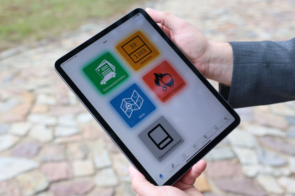 Neue App für die Feuerwehren in Sachsen Anhalt