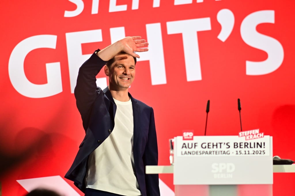 Steffen Krach soll die Berliner SPD in den Wahlkampf führen.