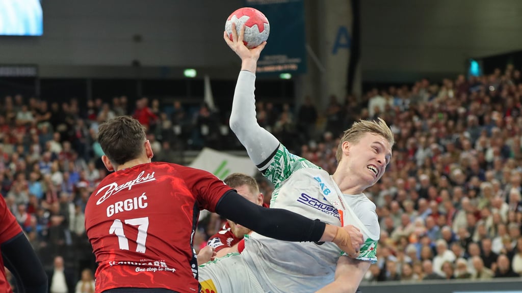 Gisli Kristjansson verdrängte mit dem SCM die SG Flensburg-Handwitt von der Bundesliga-Tabellenspitze.