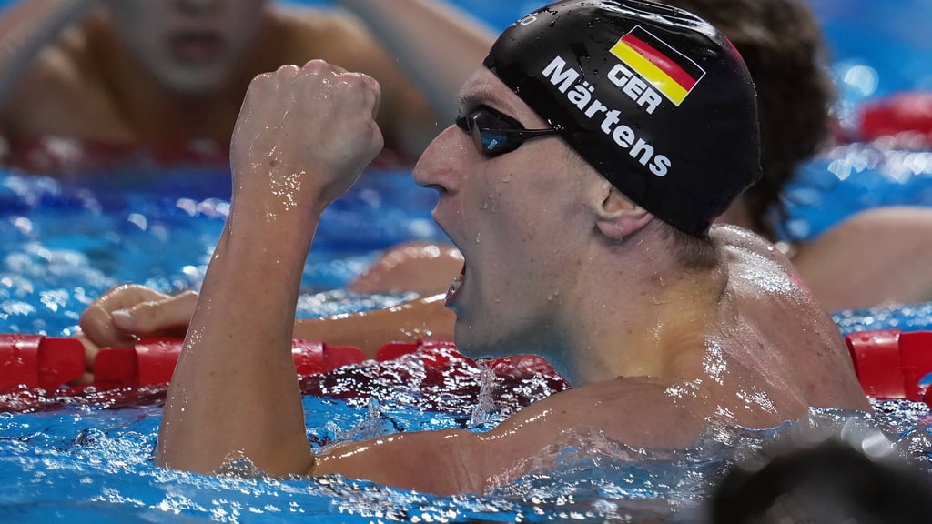 Olympiasieger, Weltmeister, Weltrekordler: Lukas Märtens ist neben Florian Wellbrock der erfolgreichste deutsche Schwimmer seit der Wende.