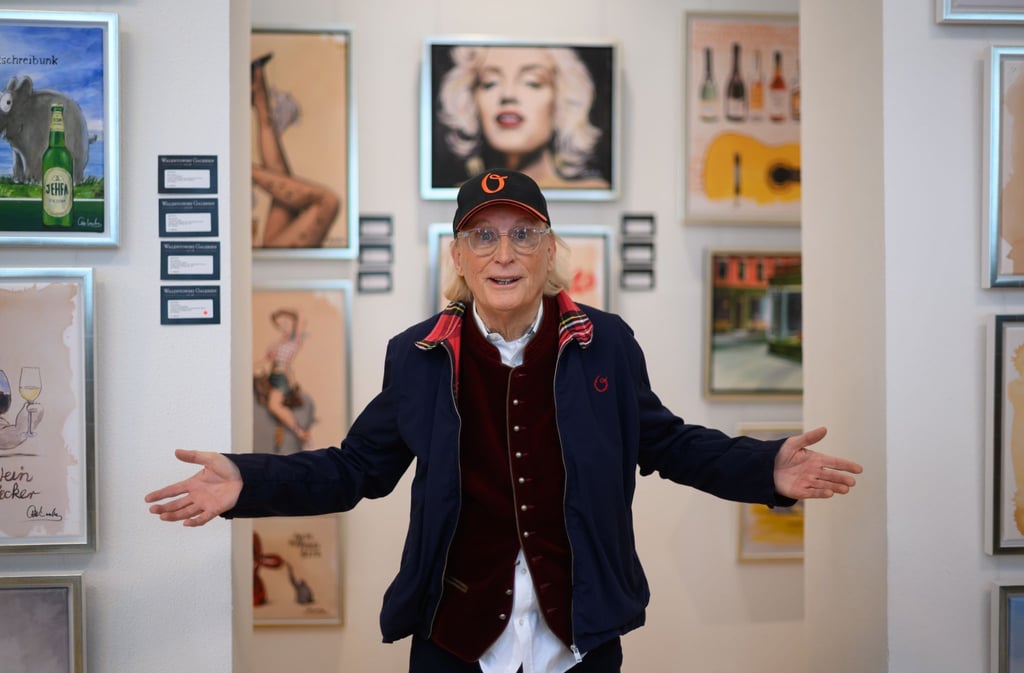 Komiker Otto will mit seiner Kunst dafür sorgen, dass in den Galerien und Museen mehr geschmunzelt wird.