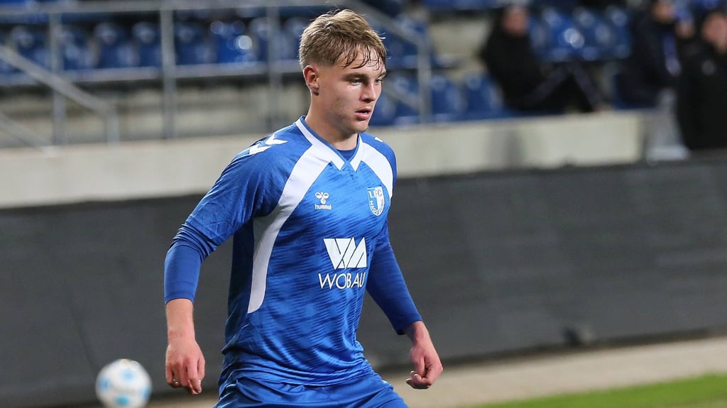 FCM-Talent Magnus Baars erzielte einen Treffer im Testspiel gegen Hannover 96 II.