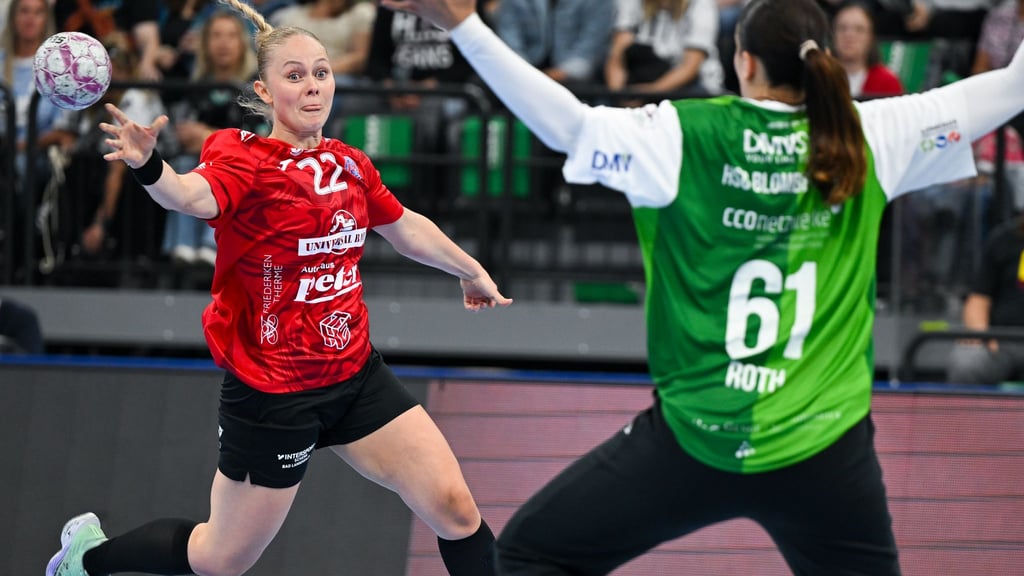 Rikke Hoffbeck Petersen und die Bundesliga-Handballerinen des Thüringer HC ließen TuS Metzingen keine Chance.