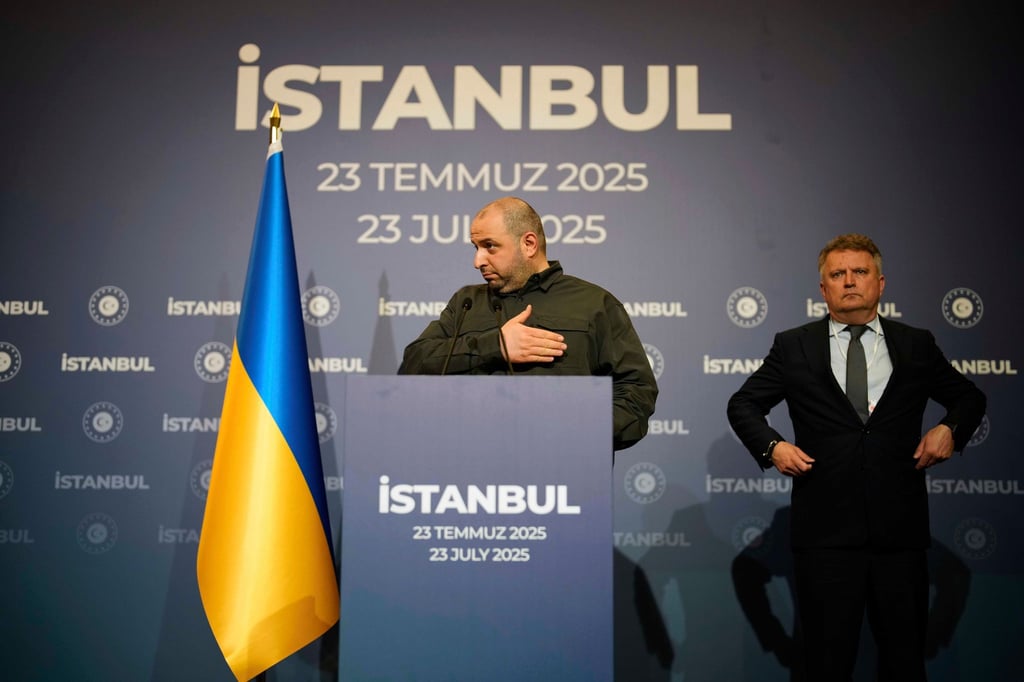 Umjerow führte ab Mai für die Ukraine Verhandlungen mit Russland und soll auch nun wieder einen Gefangenenaustausch vermitteln. (Archivbild)