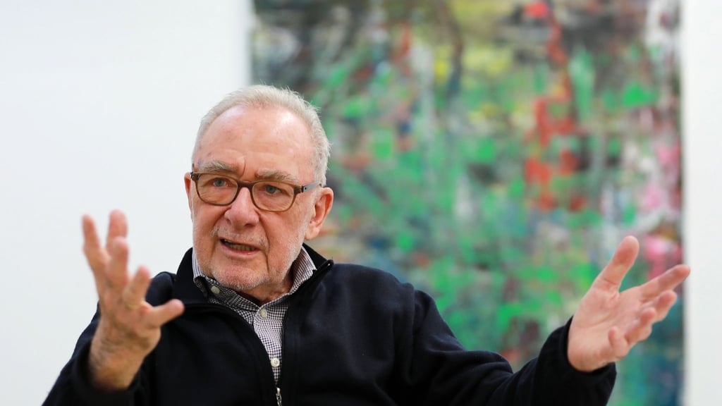 Gerhard Richter führt wieder einmal das Ranking „Kunstkompass“ an (Archivbild).