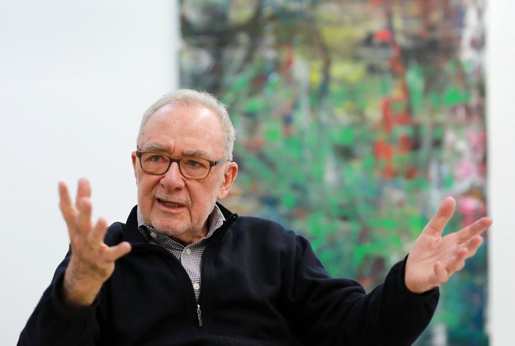 Gerhard Richter führt wieder einmal das Ranking „Kunstkompass“ an (Archivbild).