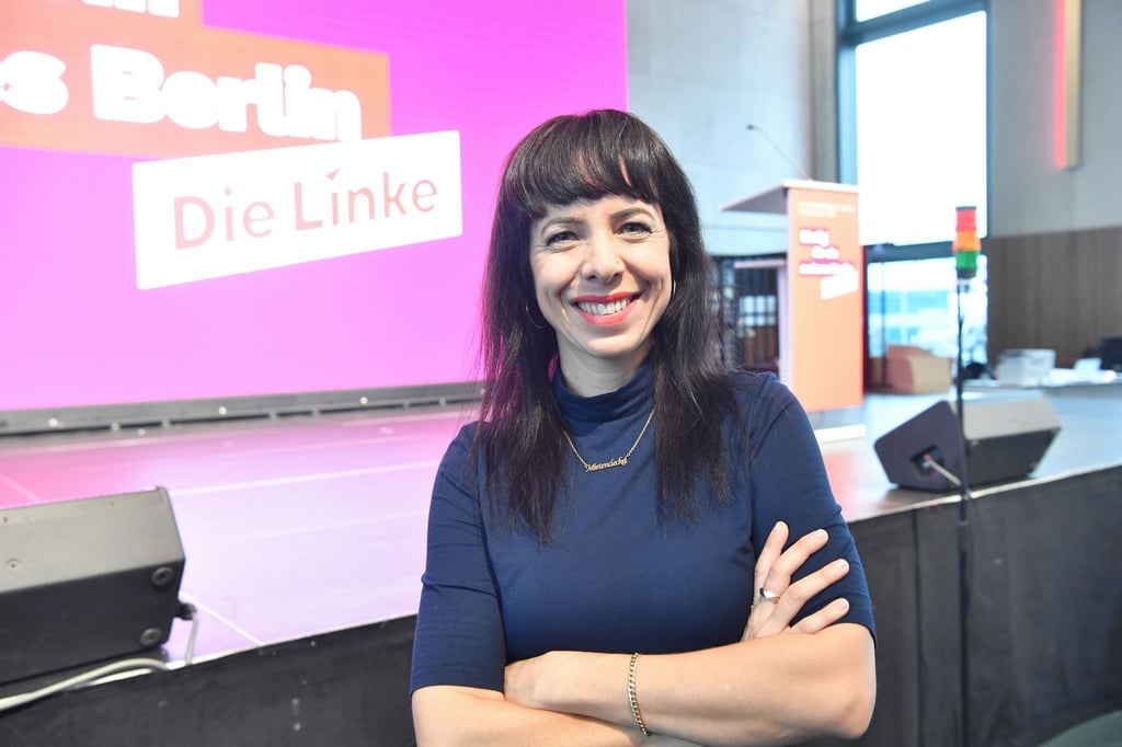 Beim Parteitag wurde Spitzenkandidatin Elif Eralp per Akklamation gekürt.