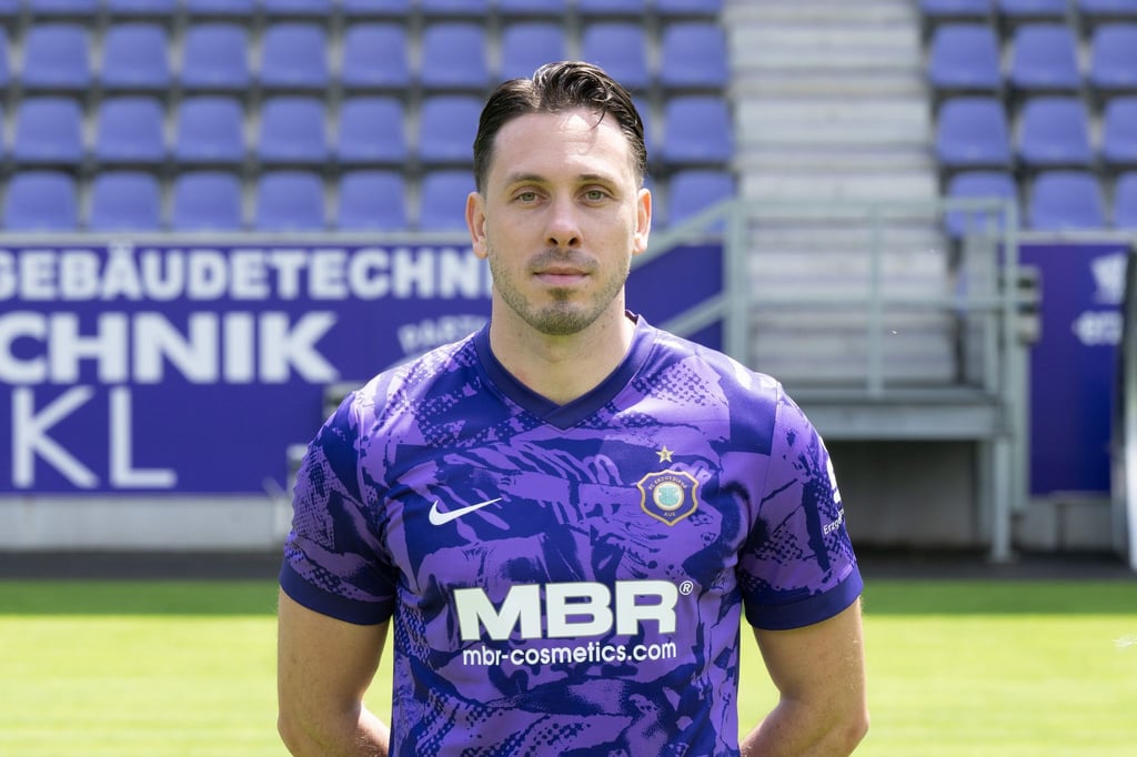 Marcel Bär markierte das Auer Führungstor im Pokalspiel beim 1. FC Lok Leipzig.