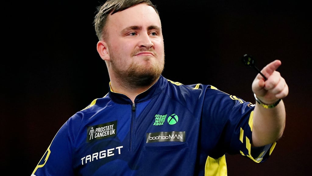 Führt die Weltrangliste erstmals an: Luke Littler. (Archivfoto)