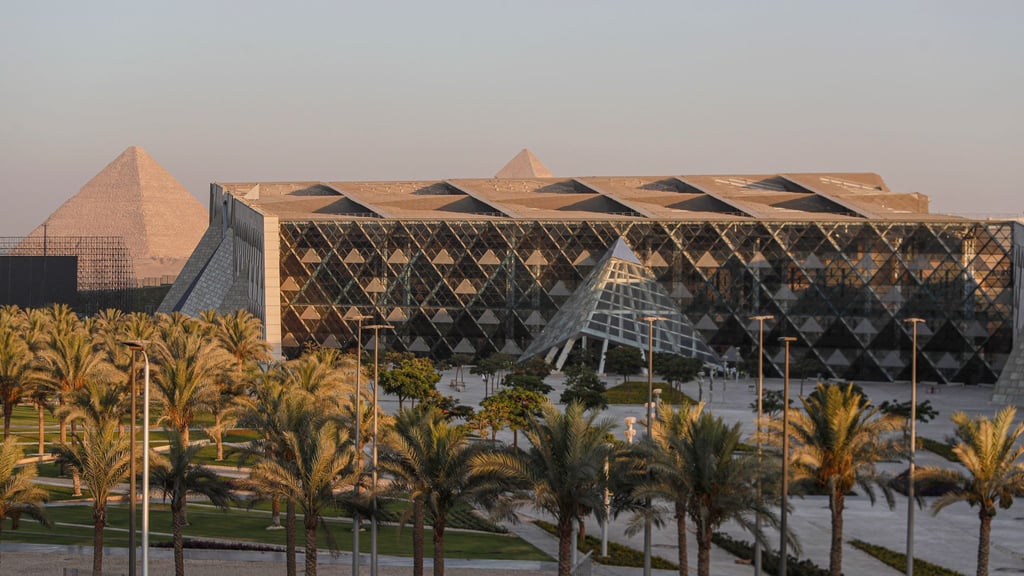 Das Große Ägyptische Museum zieht bisher im Schnitt 19.000 Besucher täglich an. (Archivfoto)