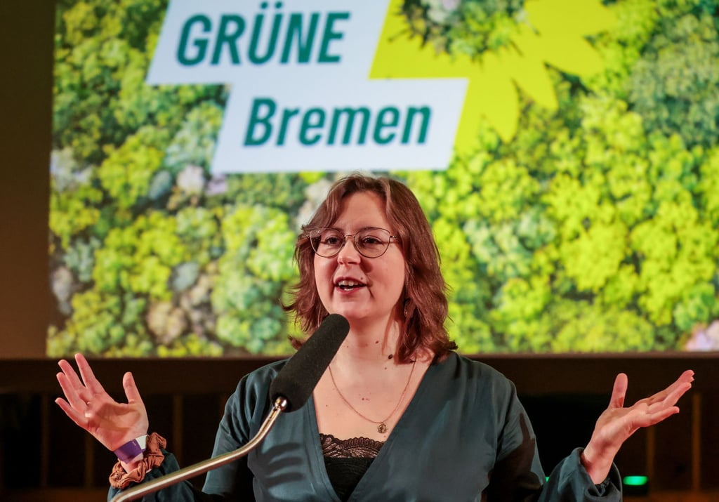 Josephine Assmus steht weiter an der Spitze der Bremer Grünen.