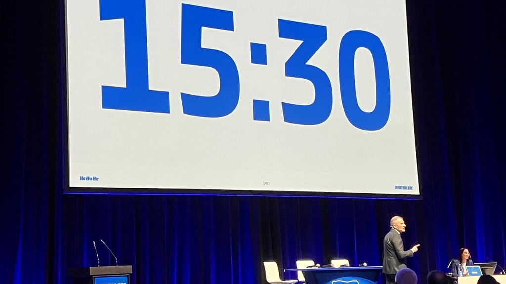 Görlich schwört die Berliner auf die Zukunft ein.