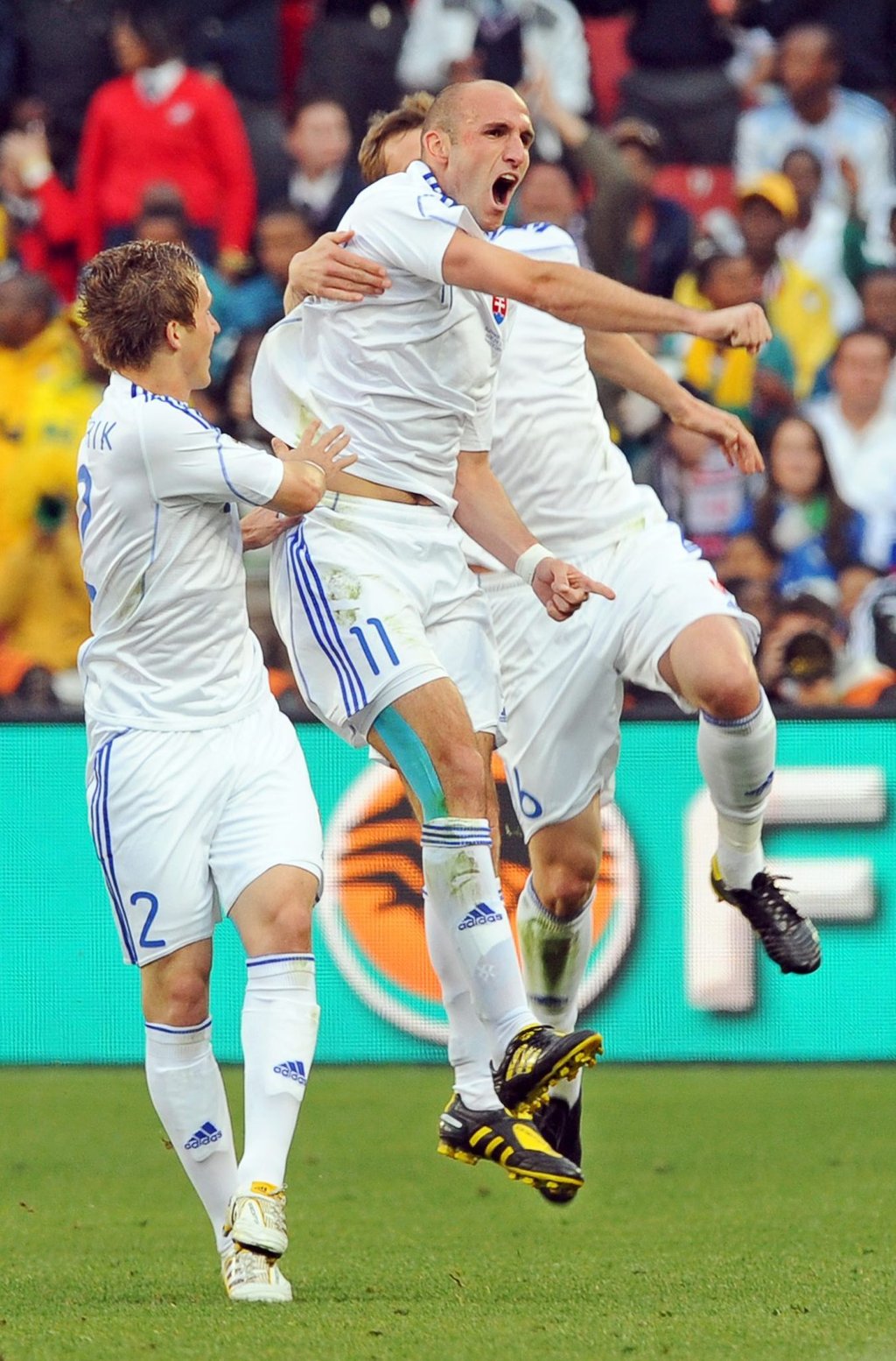 Es war eine der WM-Sensationen: Die Slowaken schlugen 2010 Titelverteidiger Italien.