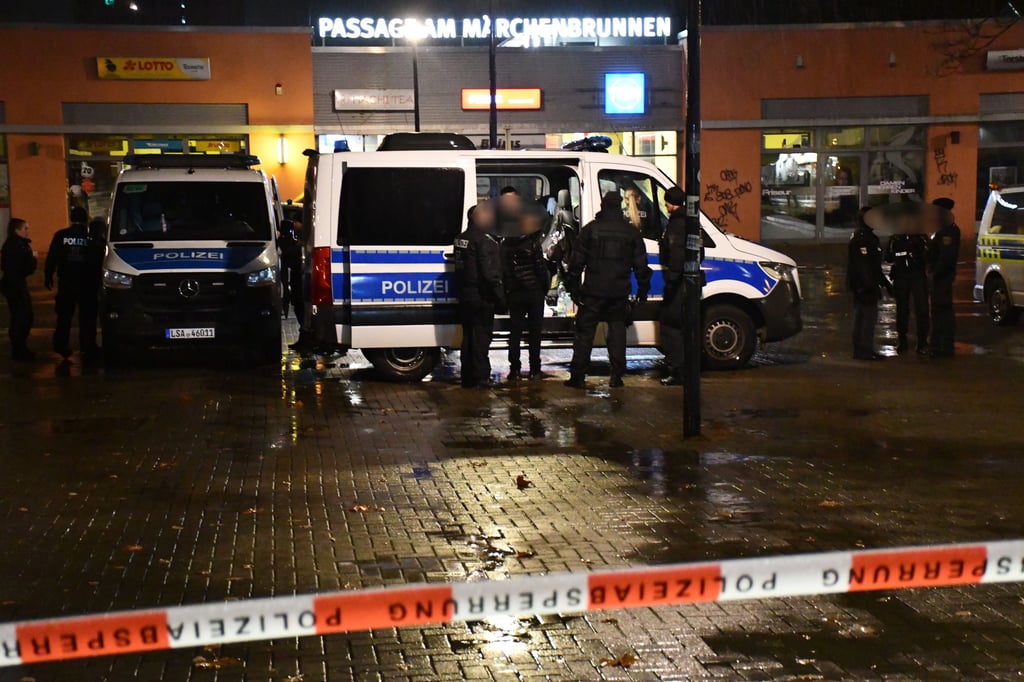 In Magdeburg läuft ein großer Polizeieinsatz.