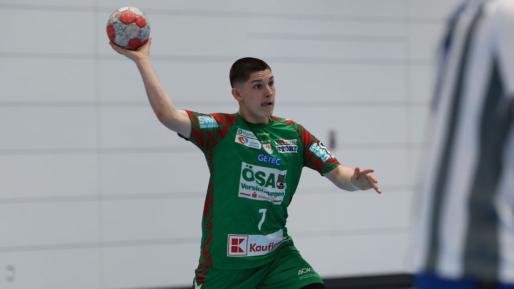 Mats Brigzinsky war einer der wenigen Lichtblicke bei den SCM-Youngsters bei der Niederlage in Braunschweig.