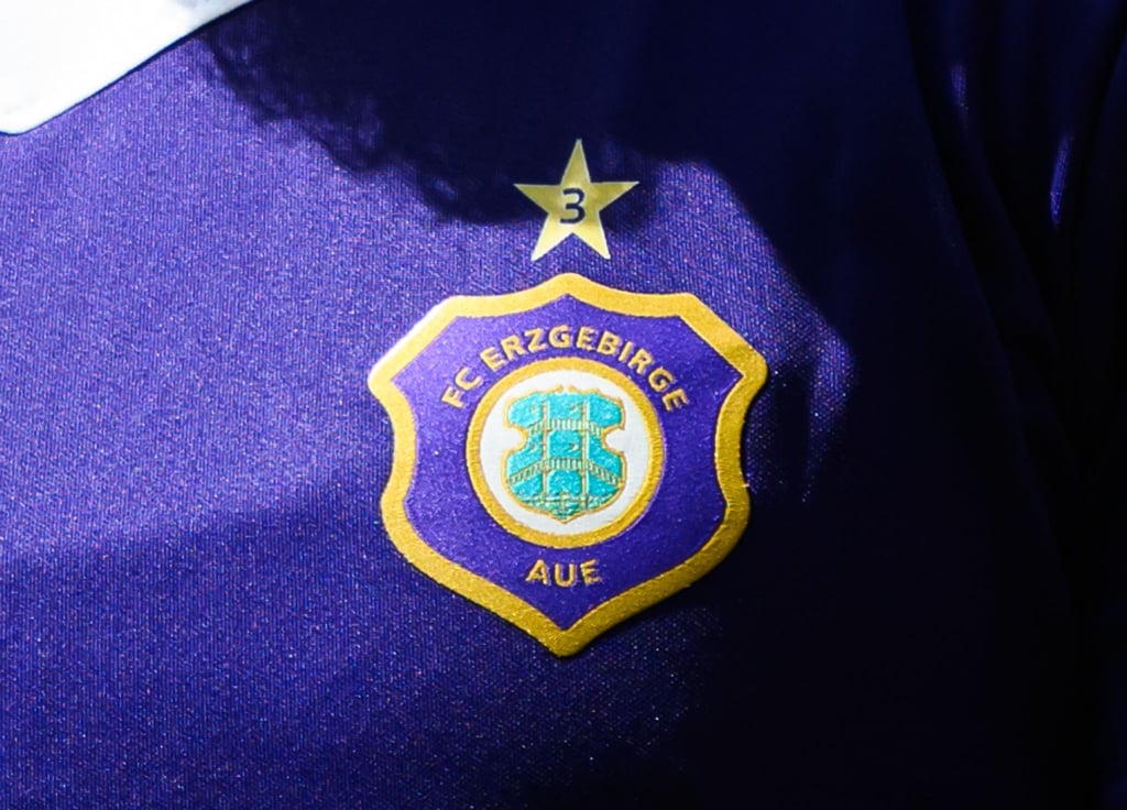 Das Logo des FC Erzgebirge Aue. (Archivbild)