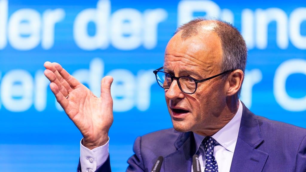 Redete dem Parteinachwuchs nicht gerade nach dem Mund: Bundeskanzler Friedrich Merz (CDU).