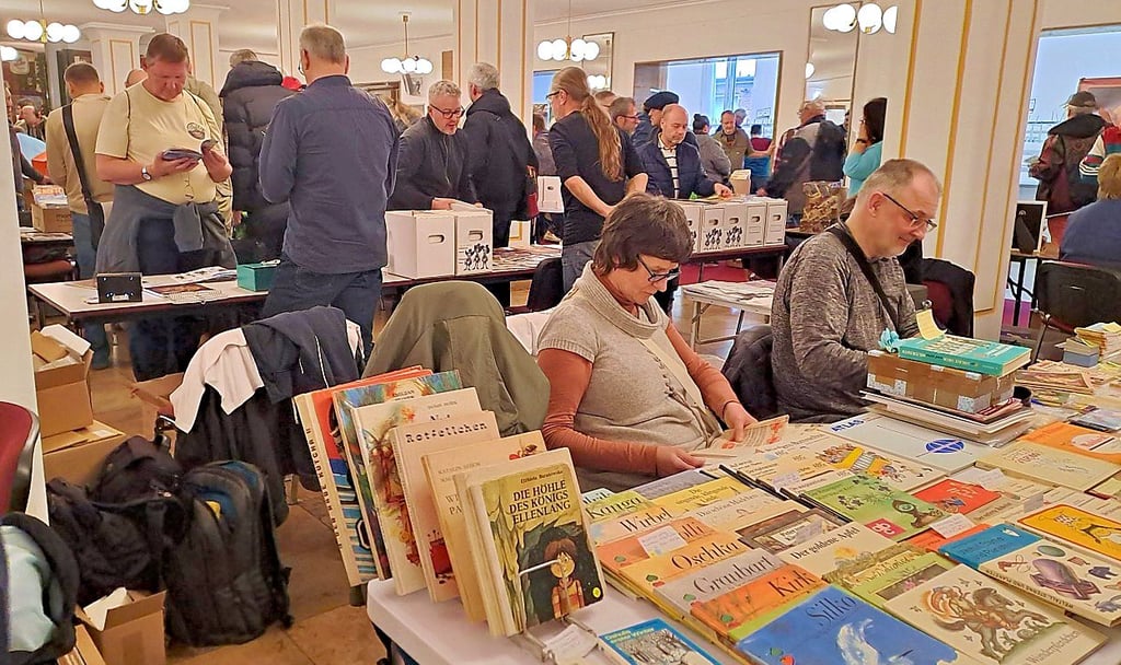 Der Andrang im Wolfener Kulturhaus ist wie immer enorm.