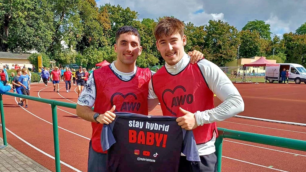 Walid Samim und Philipp Müller-Kaltenordt sind die „Hybrid Titans“.