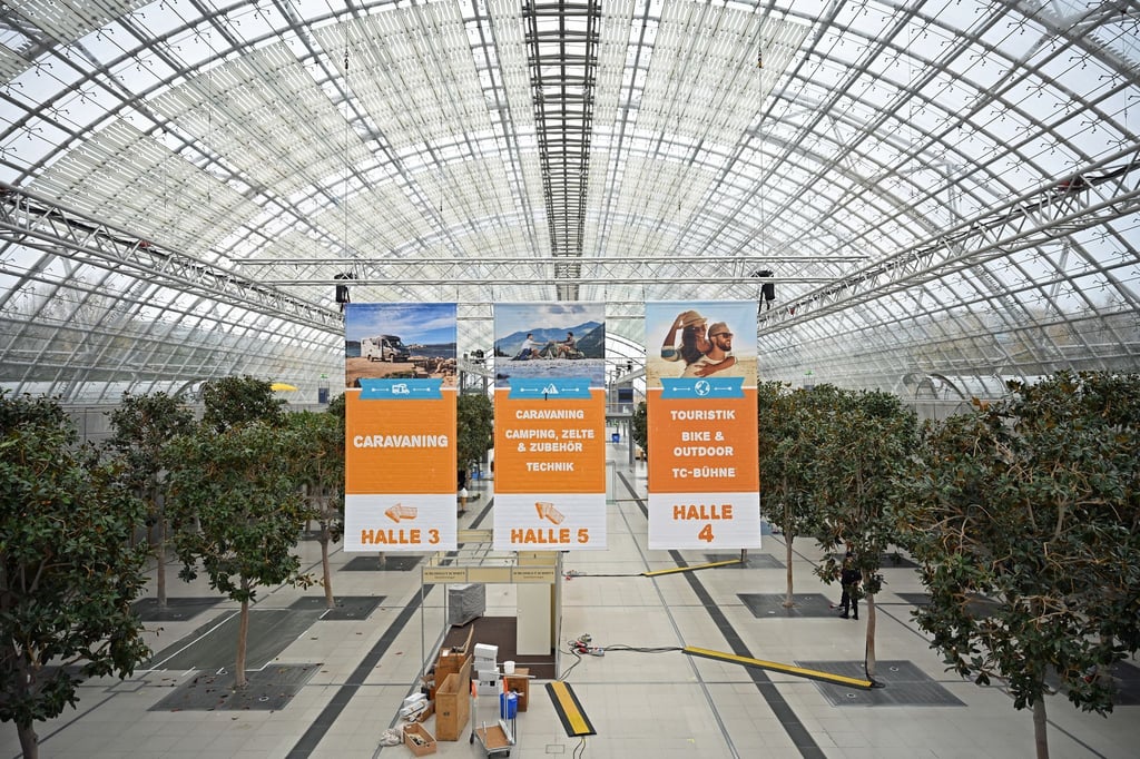 Rund 470 Aussteller präsentieren sich auf der Freizeitmesse Touristik & Caravaning in Leipzig