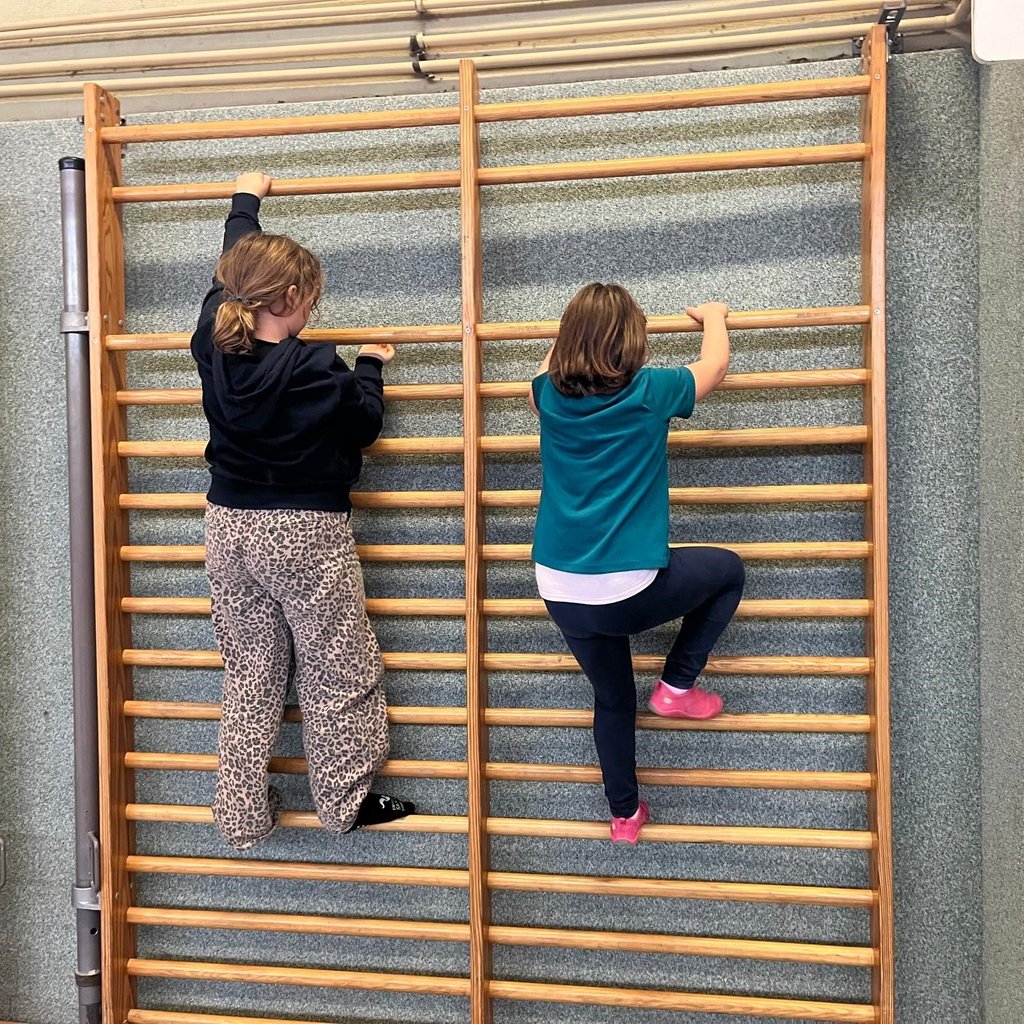 Sich etwas trauen, sich etwas zuzutrauen - das wird im Mutflüster-Kurs mit sportlichen Spielen vermittelt. 