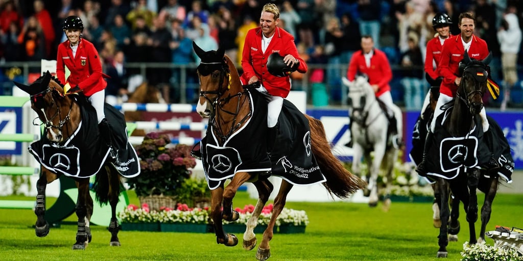 Weil der CHIO in Aachen 2025 pausiert, droht der Nationenpreis auszufallen.