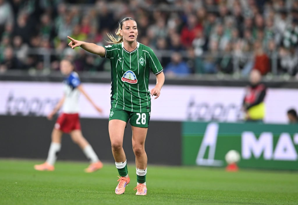 Ihr gelang der Ausgleich gegen RB Leipzig: Juliane Wirtz von Werder Bremen (Archivbild)