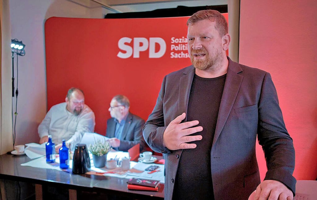Daniel Kutsche wurde erneut zum Vorsitzenden des SPD-Stadtverbandes Dessau-Roßlau gewählt.