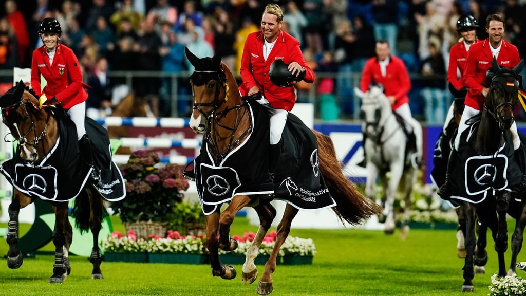 Weil der CHIO in Aachen 2025 pausiert, droht der Nationenpreis auszufallen.