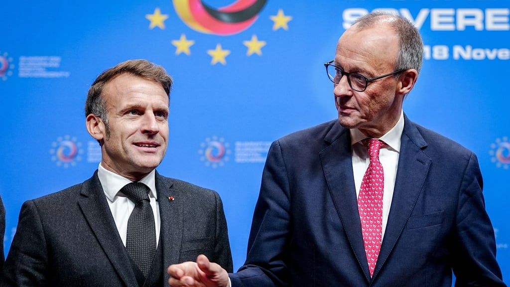 „Buy european“: Macron und Merz wollen sich dafür einsetzen, dass in der Beschaffung von Technologie mehr auf europäische Produkte gesetzt wird.