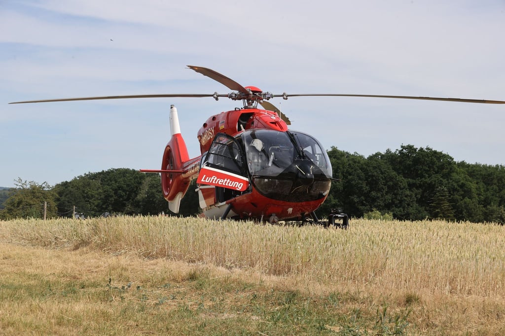 Derzeit stehen in Sachsen-Anhalt drei Rettungshubschrauber zur Verfügung, zudem kommen auch Helikopter aus angrenzenden Bundesländern zum Einsatz. (Archivbild)