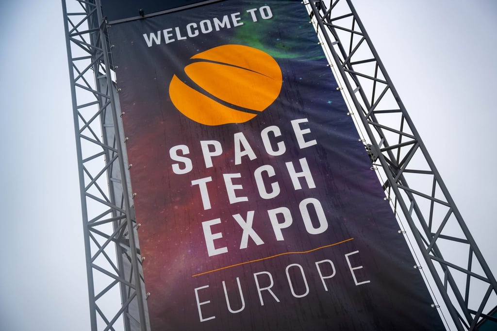 Neue Technologien aus der Raumfahrtbranche stehen im Mittelpunkt der Messe Space Tech Expo Europe. (Archivbild)