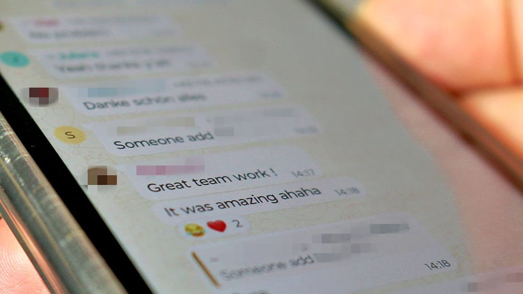 Eine Chat-Teilnehmerin lobte die „großartige Teamarbeit“ während der Prüfung an der Hochschule Magdeburg-Stendal.