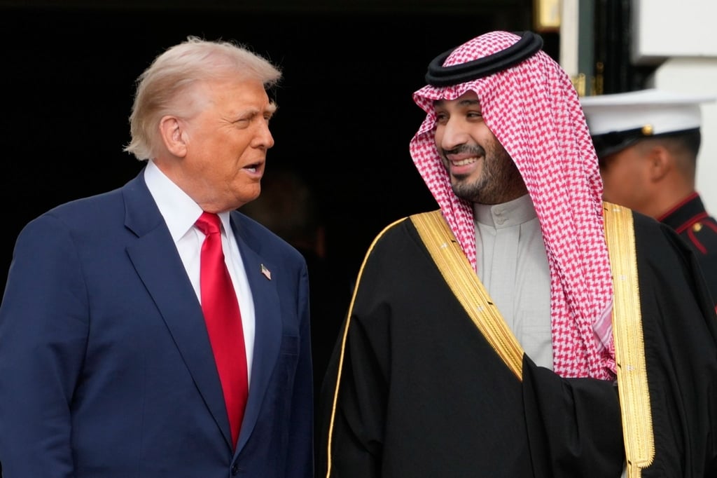 US-Präsident Donald Trump empfing den saudischen Kronprinzen Mohammed bin Salman im Weißen Haus.