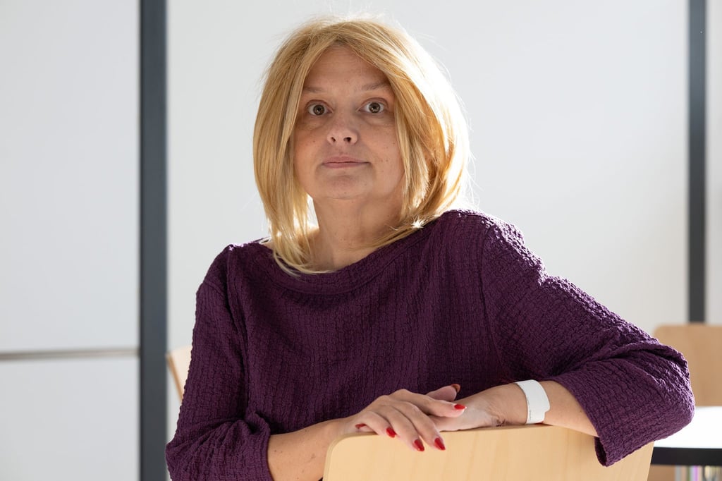 Die 49-jährige Berlinerin Sabine Treffkorn nach einer Pankreas-OP am Dresdner Universitätsklinikum wieder Hoffnung schöpfen.