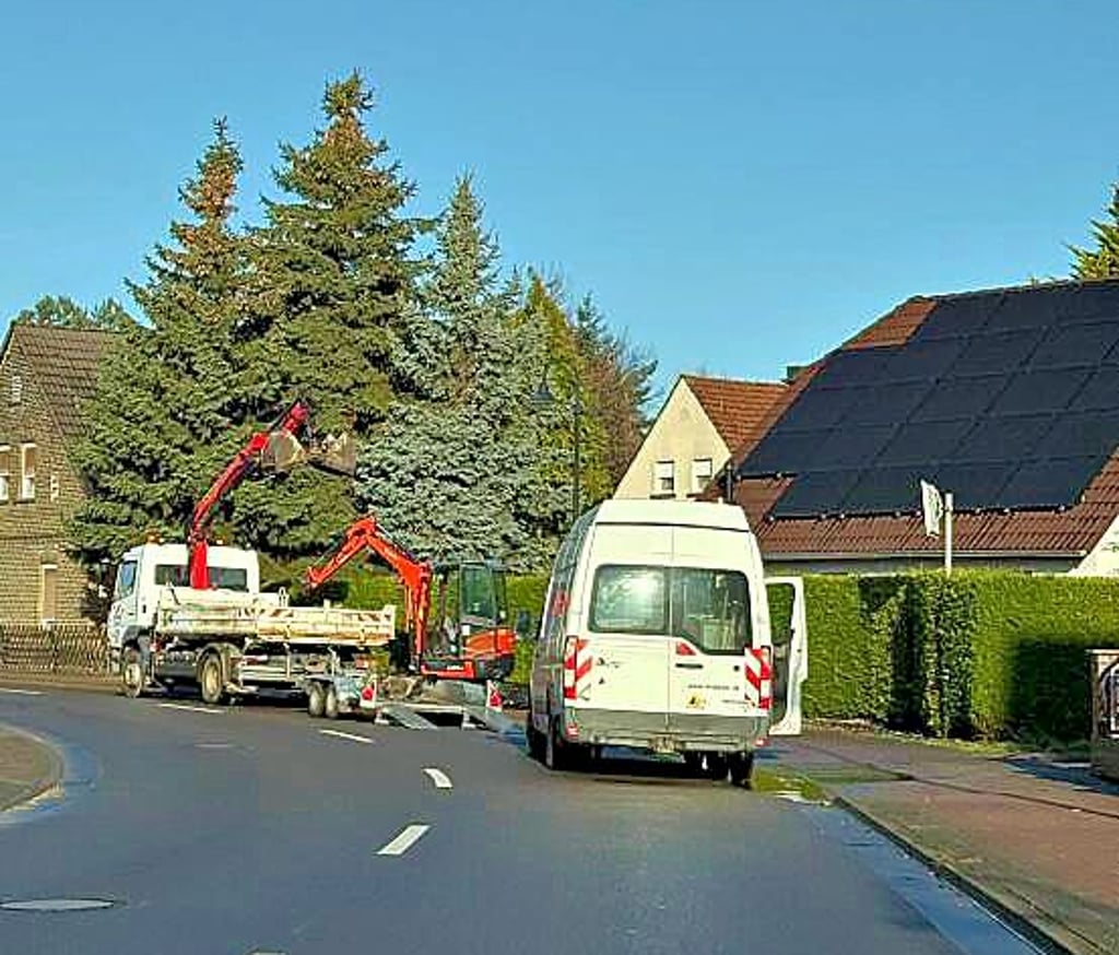 Folgenreicher Wasserrohrbruch in Friederdorf