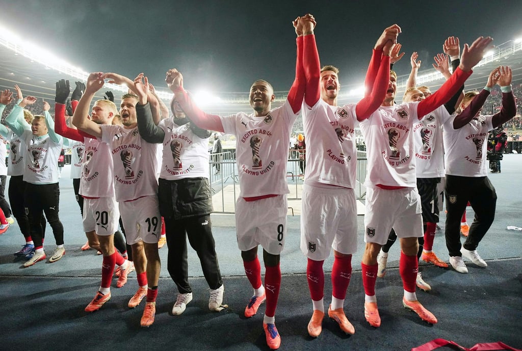 Hoch die Hände: Österreich reist erstmals seit 1998 wieder zu einer WM.