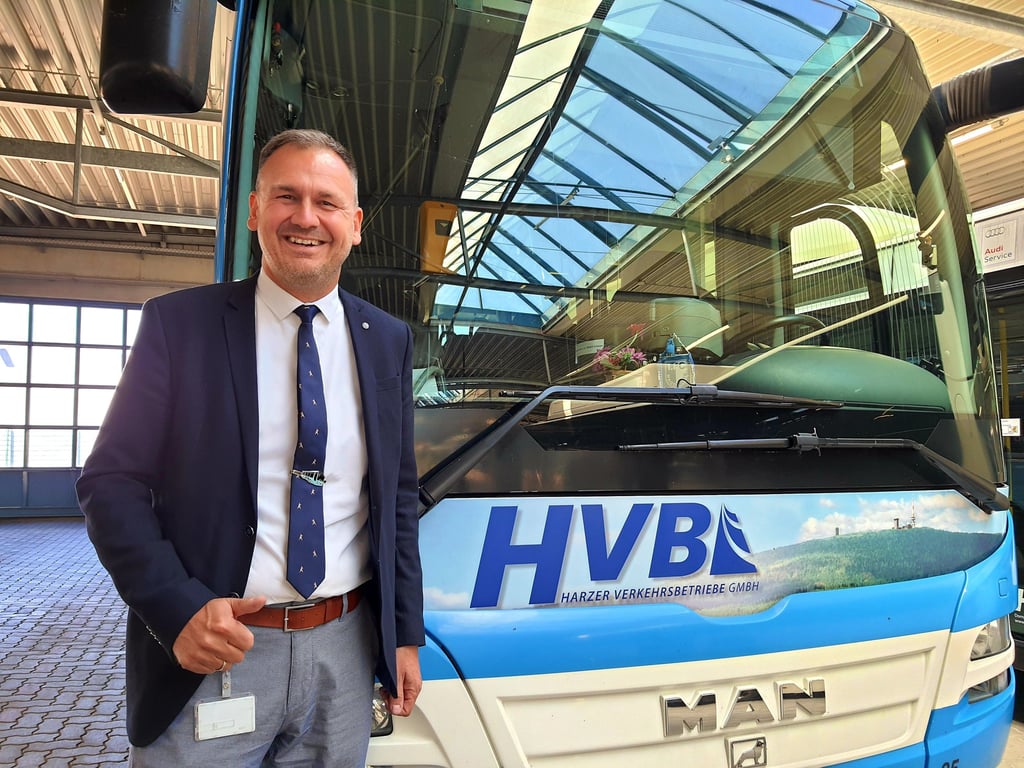 Es muss nicht immer ein Bus sein. HVB-Gechätfsführer Christian Fischer kann sich für den Verkehr in Langenstein andere Lösungen vorstellen. 