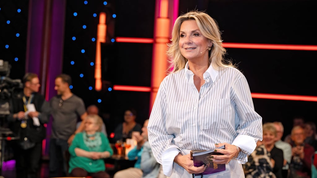 Kim Fisher (Foto) und Klaus Brinkbäumer haben im "Riverboat" wieder zahlreiche Prominente zu Gast.