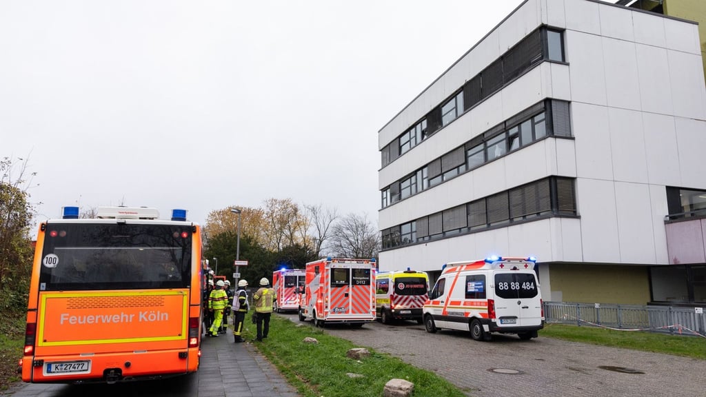 Mehrere Schüler wurden vorsorglich ins Krankenhaus gebracht.