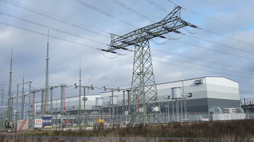 Im Konverter für den Südostlink rauchte es.